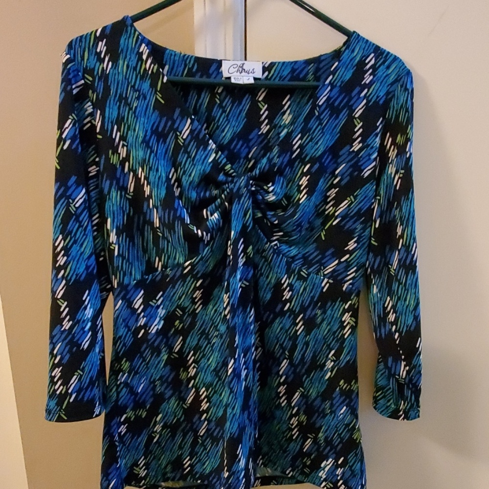 Chaus Print Top.
